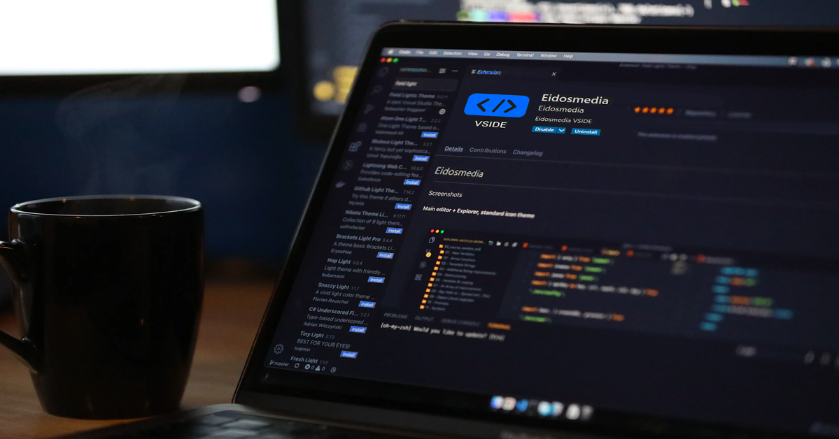 Eidosmedia VSIDE - Visual Studio code extensions